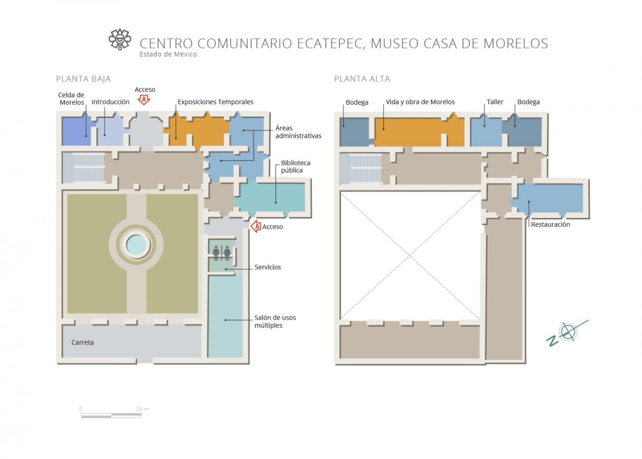Croquis Centro Comunitario Ecatepec