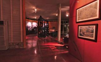 Wrought iron machine to make henequen thread