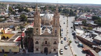 Templo de Nuestra Señora de los Dolores en Villa González Ortega