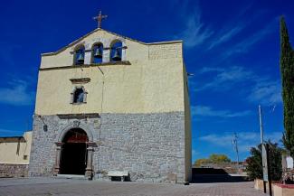 Templo de San Miguel del pueblo de Villa Ocampo