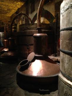 Paisaje agavero y las antiguas instalaciones industriales de Tequila