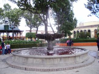 Jardín de la Plaza principal