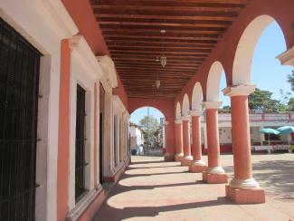 Portal de acceso del Museo del Origen