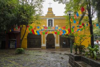 Fachada del Templo de Santa Catarina