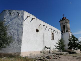 Capilla de la antigua hacienda de la Limpia Concepción de Palmitos de Abajo