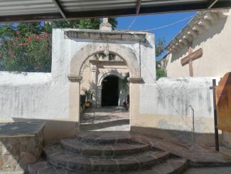 Capilla de la antigua hacienda de la Limpia Concepción de Palmitos de Abajo