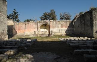 Antiguo panteón del templo del Santo Niño Jesús