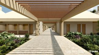 Centro de Atención a Visitantes Edzná