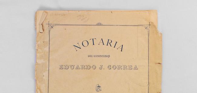 Acta notarial de Guadalupe López Velarde
