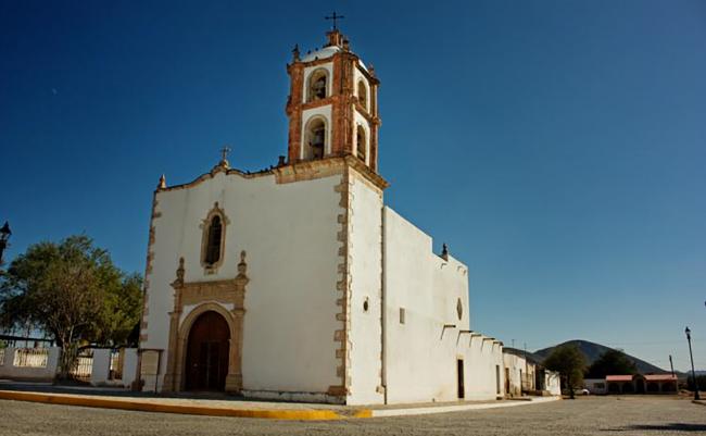Capilla del Refugio en la antigua hacienda de Cuatillos