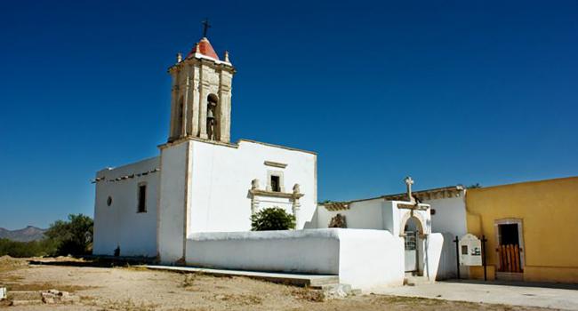 Capilla de la antigua hacienda de la Limpia Concepción de Palmitos de Abajo
