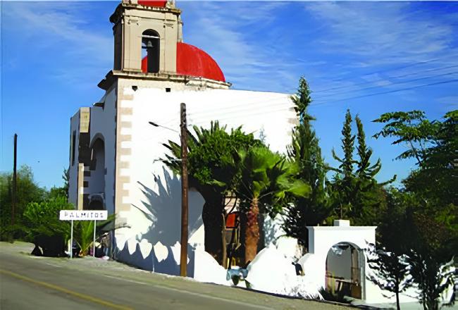Capilla de la ex hacienda de La Inmaculada Concepción de Palmitos de Arriba