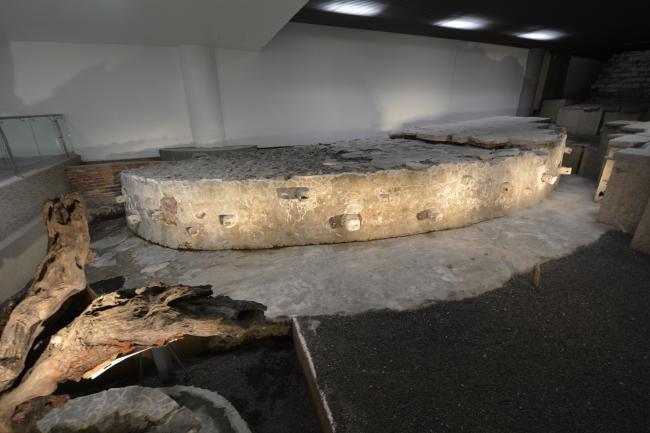 Vestíbulo de acceso a la zona arqueológica del Templo Mayor