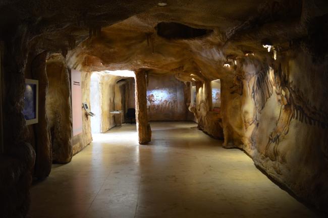 Sala El origen sumergido