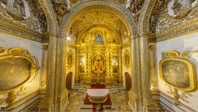 Interior del Templo de Santo Domingo de Guzmán