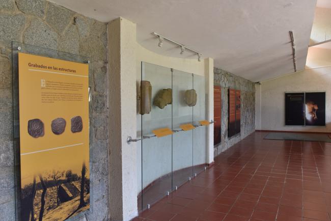 Piezas en exposición