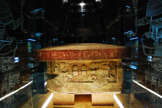 Sala de la réplica de la Tumba de Pakal