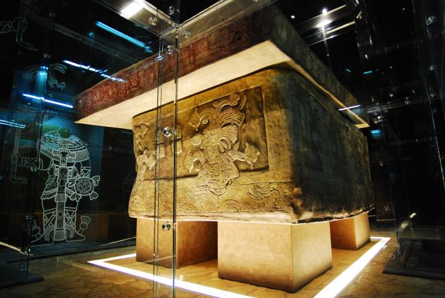 Sala de la réplica de la Tumba de Pakal