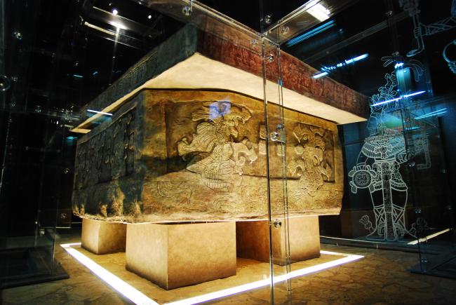 Sala de la réplica de la Tumba de Pakal