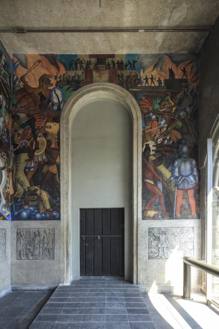 Terraza Galería del Mural de Diego Rivera 