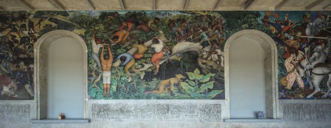 Terraza Galería del Mural de Diego Rivera 