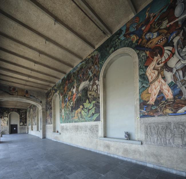 Terraza Galería del Mural de Diego Rivera 