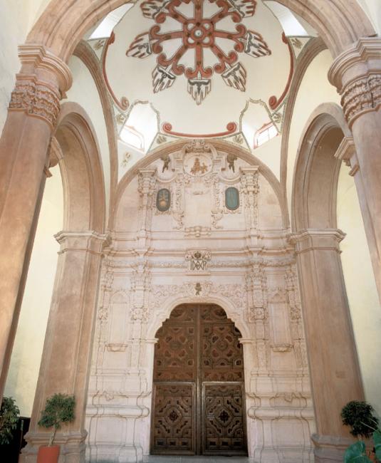 Nártex de la Capilla de la Aranzazú