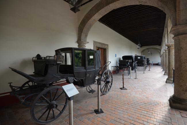 Carruaje en la planta alta