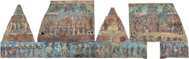 Murales del Cuarto 1, Templo de las Pinturas