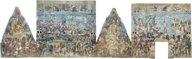 Murales del Cuarto 2, Templo de las Pinturas
