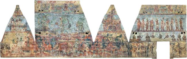 Murales del Cuarto 3, Templo de las Pinturas