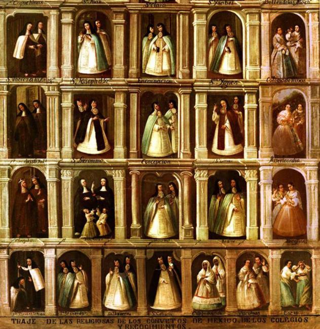 Monjas coronadas. Vida conventual femenina