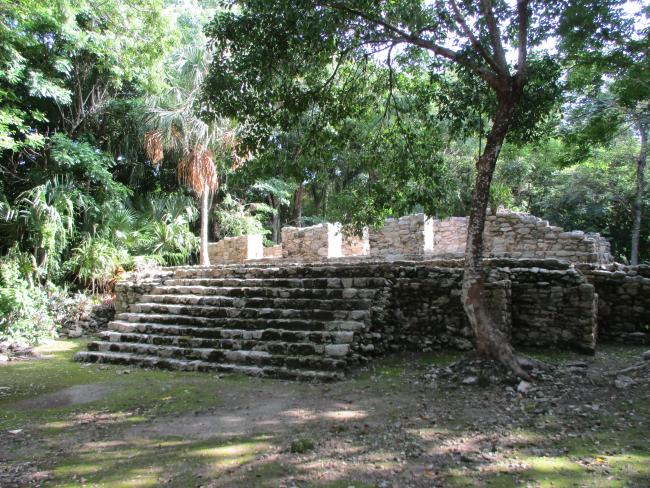 Estructura X. Fachada sur