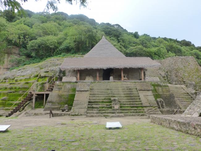 Estructura I. Cuauhcalli