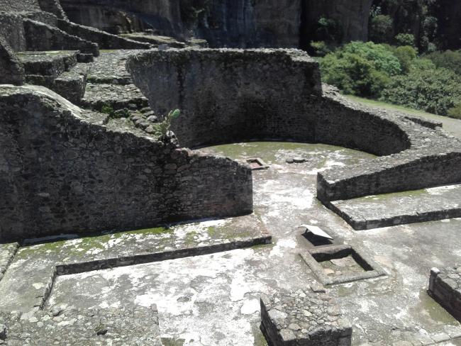 Estructura III. Tzinacalli (en la casa de los quemadores)