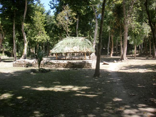 Altar central. Vista rumbo al oriente