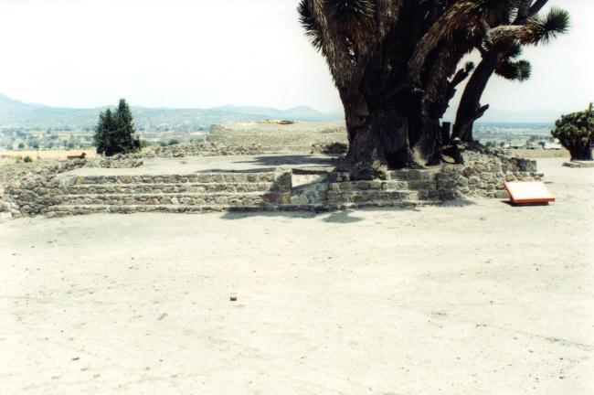 Edificio dedicado a Mictlantecuhtli, dios de la muerte