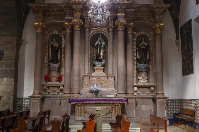 Interior de la Parroquia de San Miguel Arcángel