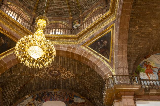 Interior de la Parroquia de San Miguel Arcángel