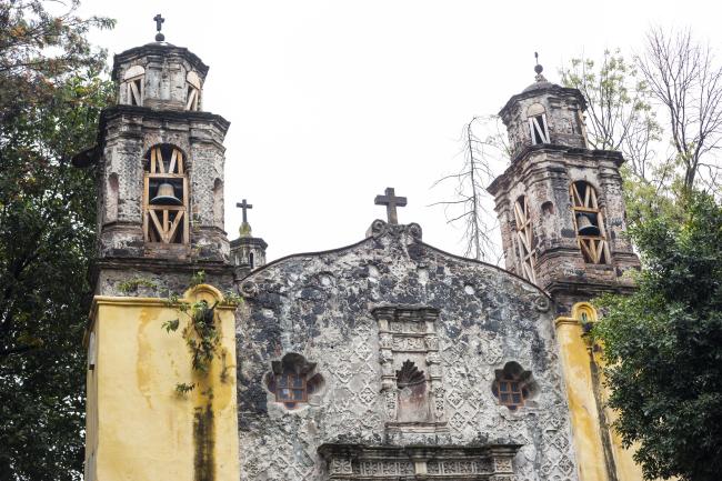 campanario de templo de la Conchita