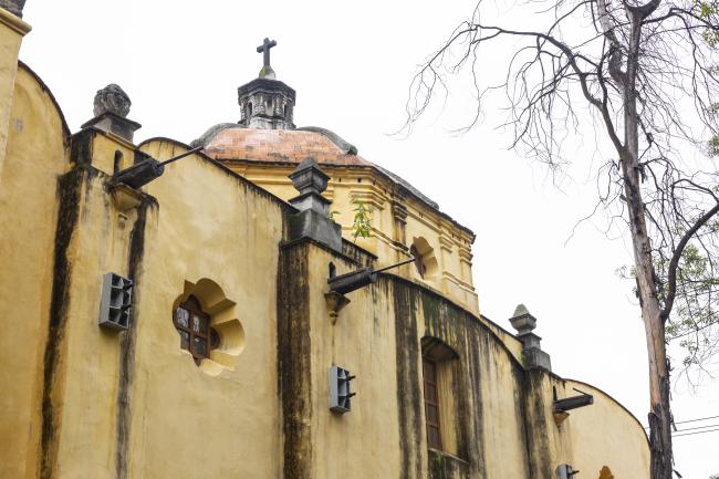 Cúpula templo de la Conchita