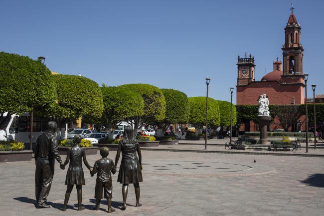 Templo y jardín de la familia