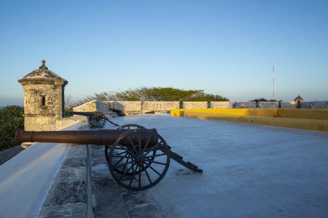 Museo de Arqueología Maya, Fuerte de San Miguel