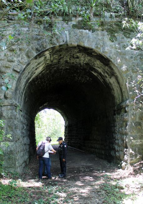 Túnel 7 del Antiguo Tramo Ferroviario Sumidero-Fortín de las Flores