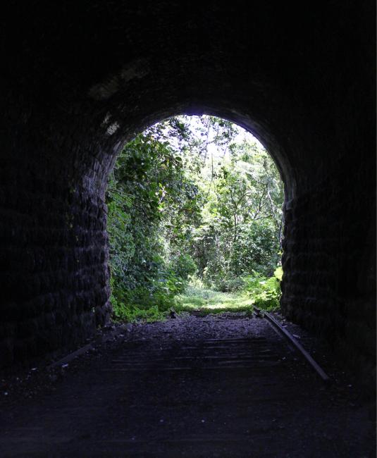 Túnel 7 del Antiguo Tramo Ferroviario Sumidero-Fortín de las Flores