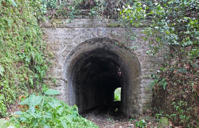 Túnel 3 del Antiguo Tramo Ferroviario Sumidero-Fortín de las Flores