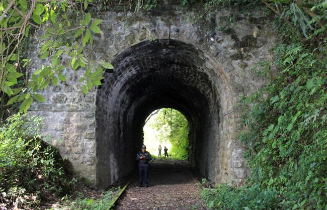 Túnel 5 del Antiguo Tramo Ferroviario Sumidero-Fortín de las Flores