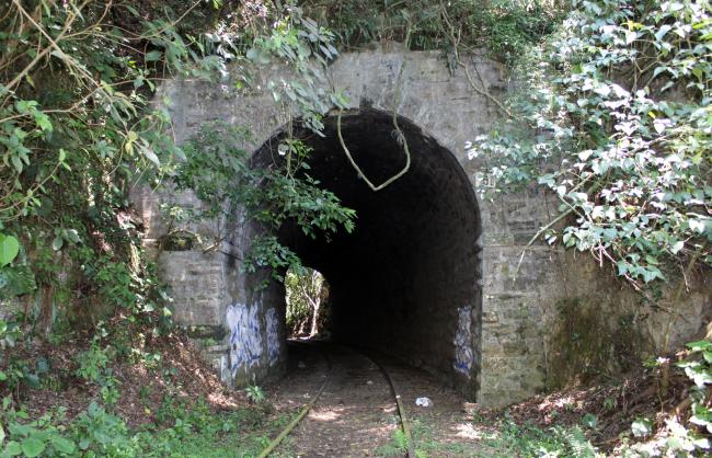 Túnel 5 del Antiguo Tramo Ferroviario Sumidero-Fortín de las Flores