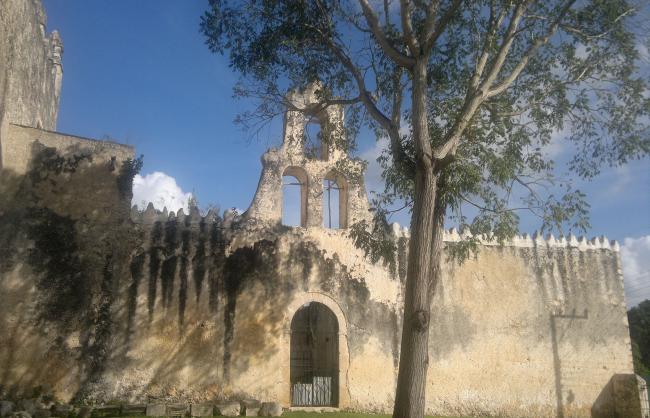 Antiguo panteón del templo del Santo Niño Jesús