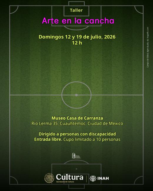 Taller Arte en la cancha (Taller inclusivo para PcD)